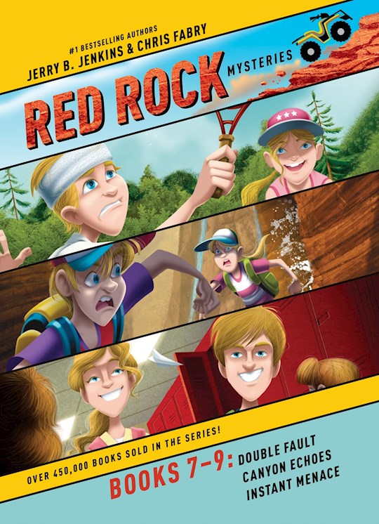 292546 Red Rock Mysteries 7-9. Double Fault & Canyon Echoes & Instant Men Books - Pack of 3