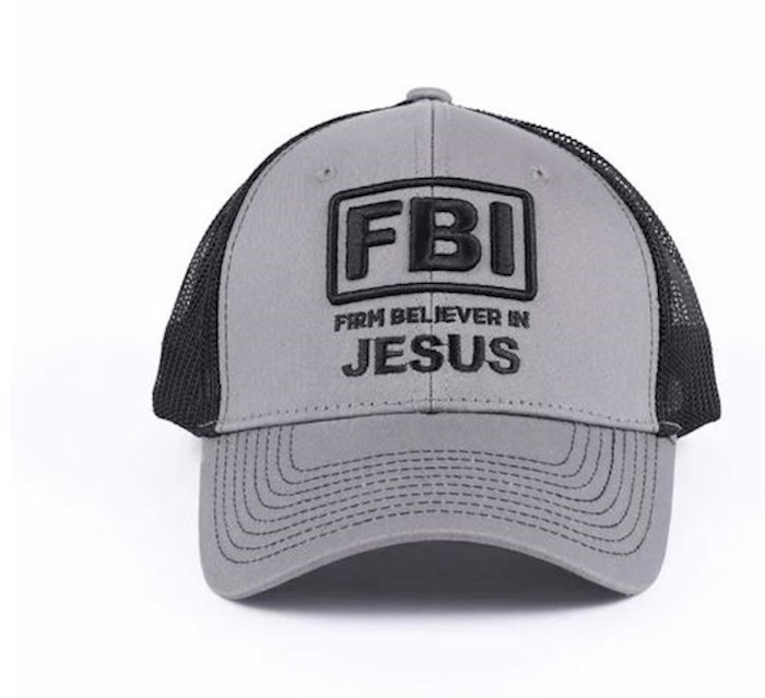381601 FBI Cap, Gray & Black