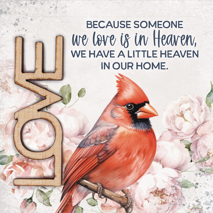 344820 Crafted Remindable Love-Because Someone Magnet - 3.5 in.