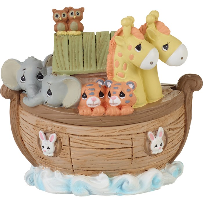 34815X Let Your Dreams Set Sail & Noahs Ark Keepsake Box - 2.5 in.