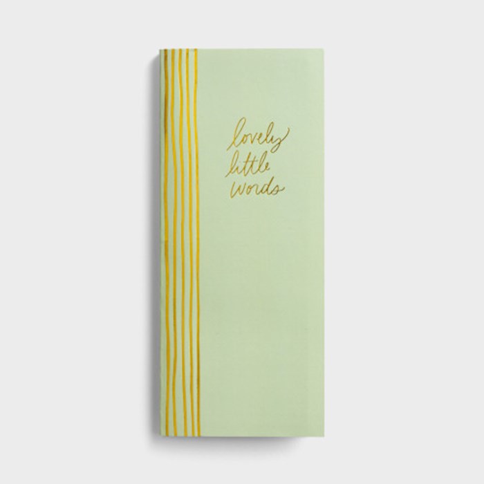 349376 Studio 71 Lovely Little Words Sticky Pad Book