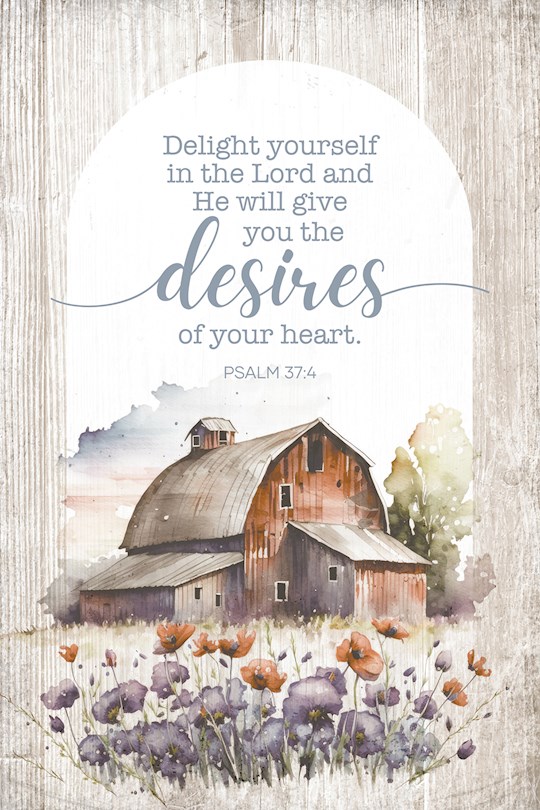 349432 Mini Blessings-Delight Yourself Wall Plaque - 4 x 6 in.