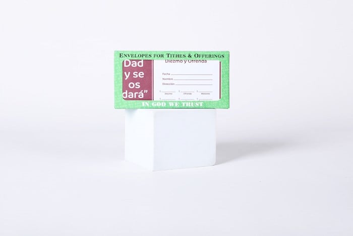 349442 Give & It Will Be Given Spanish Offering Envelopes - Pack of 100