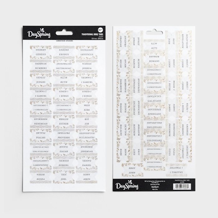 391533 Traditional Bible Tab