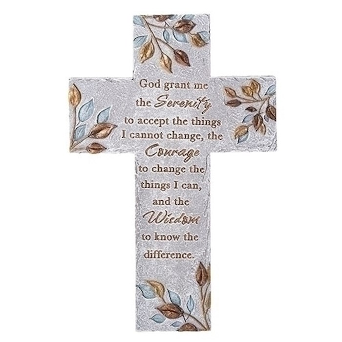 35062X Serenity Prayer Wall Cross