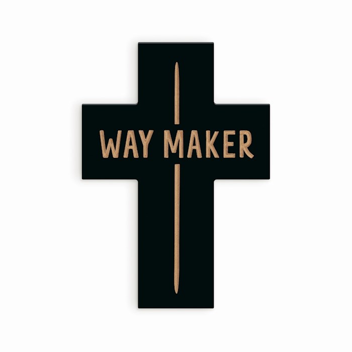 350752 5.75 x 8 in. Way Maker Carved Cross