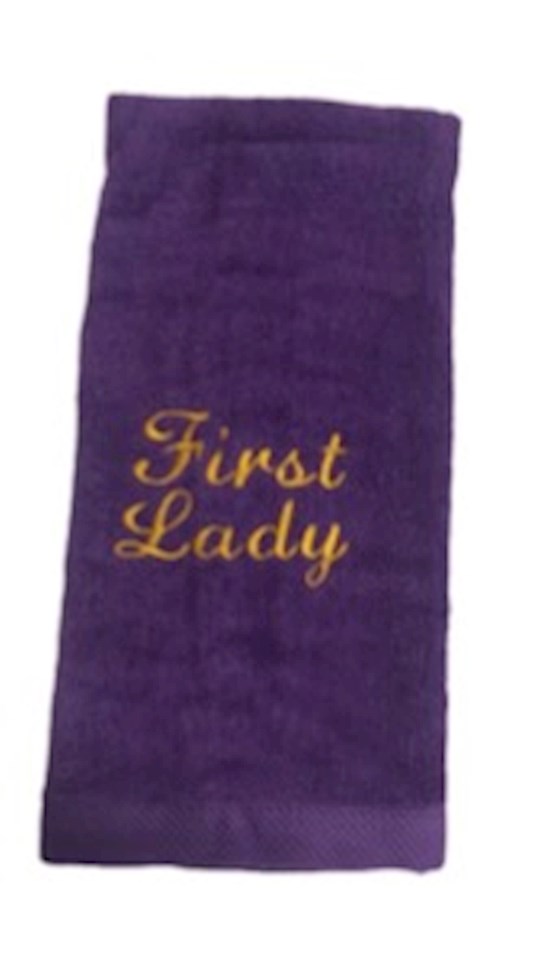 Gods Life Publishing 351554 First Lady Towel, Purple