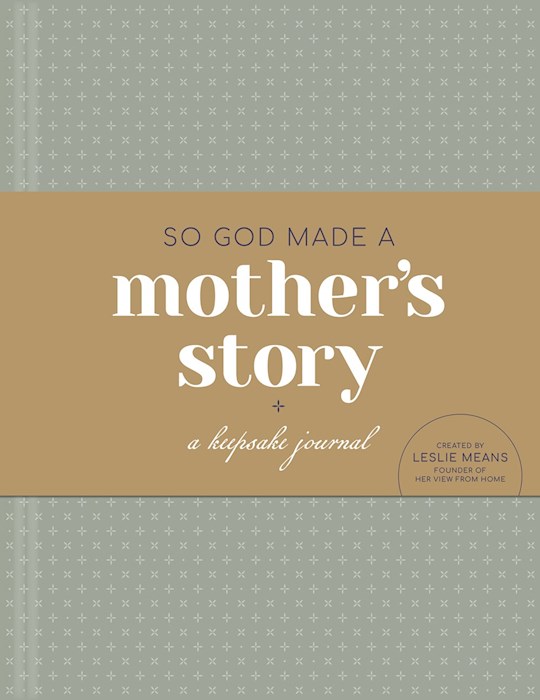 396293 So God Made A Mothers Story Journal