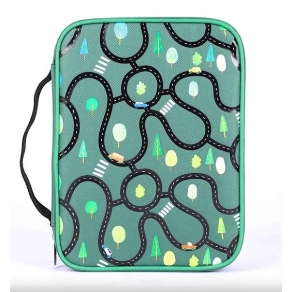 351877 Green Map Bible Cover - Large