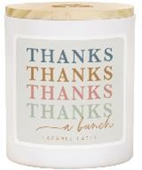 359396 Thanks A Bunch-Caramel Latte Scent Candle