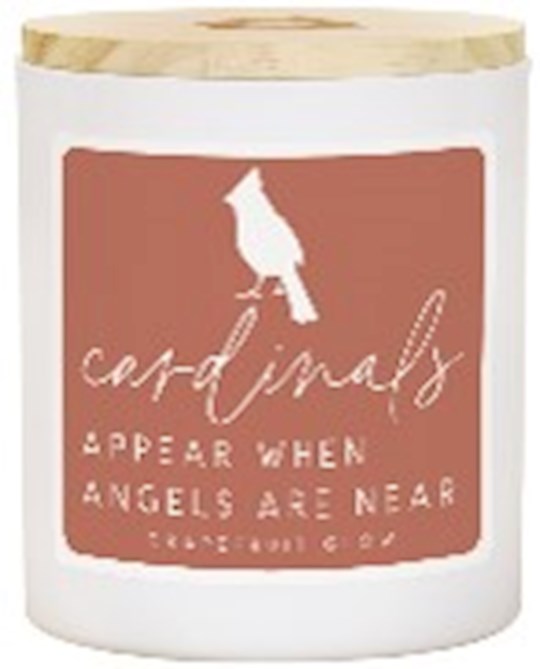 359409 Cardinals Appear-Grapefruit Glow Scent Candle
