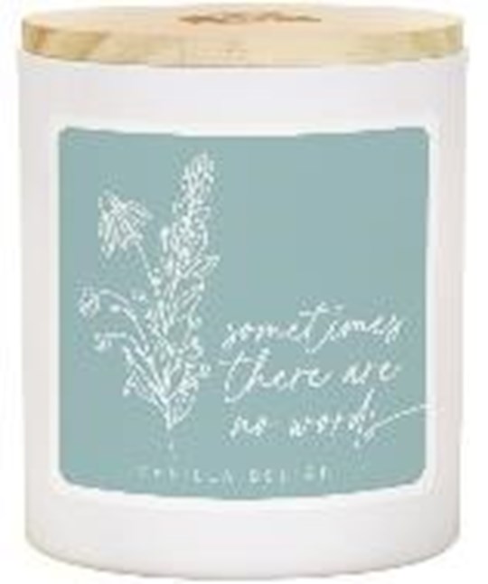 359410 No Words-Vanilla Delight Scent Candle