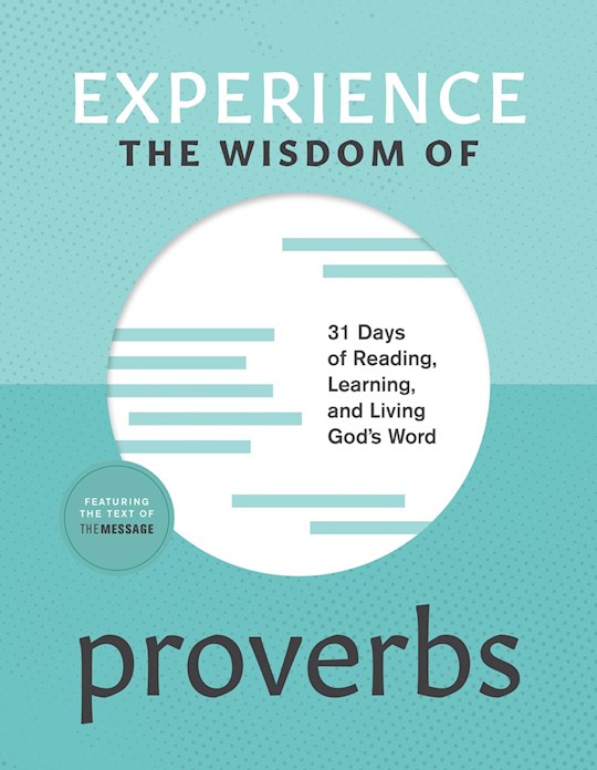 397427 Experience The Wisdom of Proverbs Book