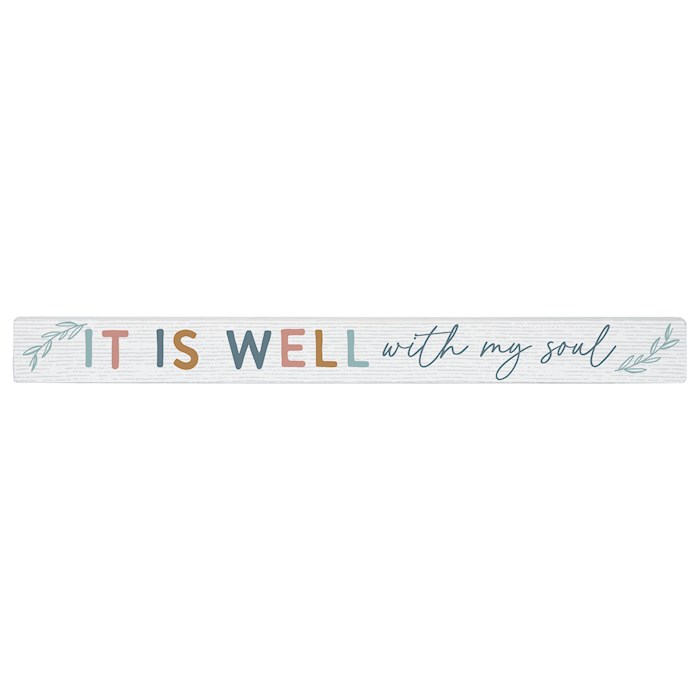 It Is Well Talking Stick - 16 x 1.5 in.
