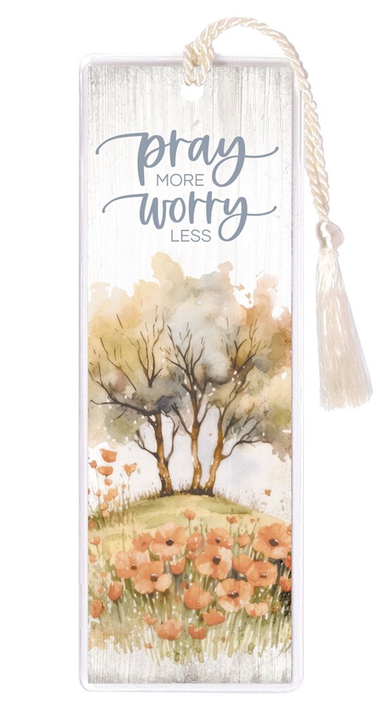398823 Pray More Bookmark - Pack of 6