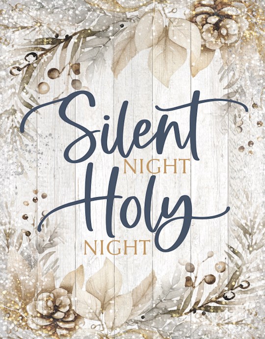 399276 Timberland Art-Silent Night Wall Plaque - 11.75 x 15 in.