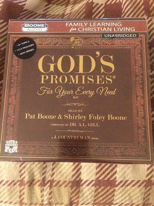 399505 Gods Promises for Your Every Need Box Set CD