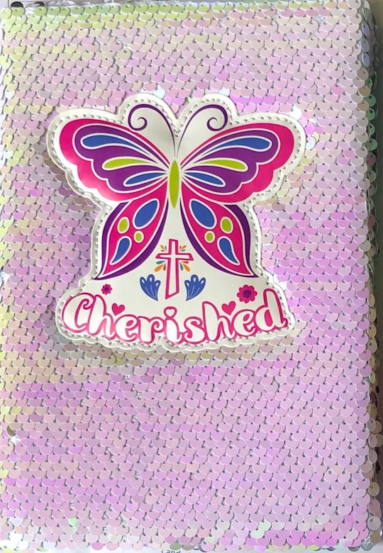 403125 Cherished-Sequin Butterfly Journal