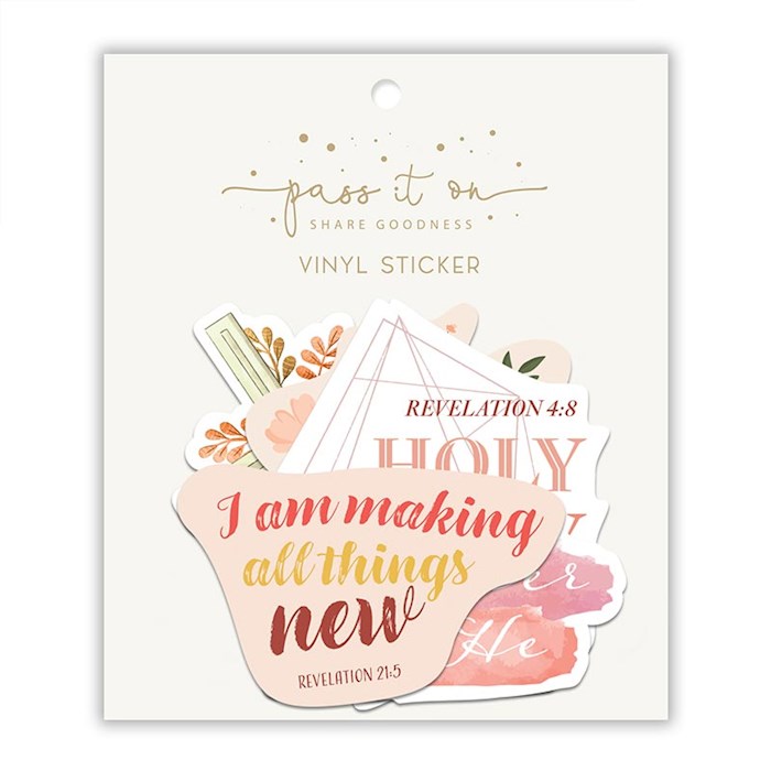 403327 Glory Sticker Pack, Assorted Stickers - 3 x 3 in. - Set of 5