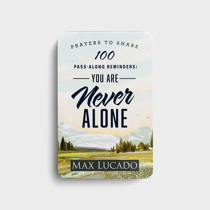406173 100 Pass Along Reminders You Are Never Alone Book