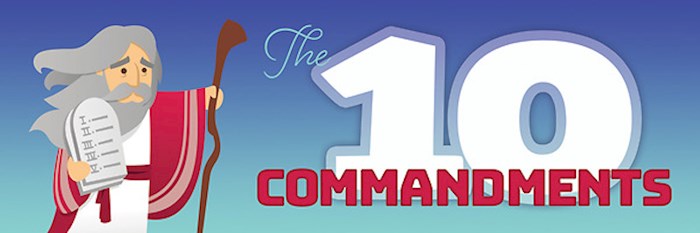 Picture of Warner Press 361435 The 10 Commandments & Kids Bookmark - Exodus 20-1-17 NIV - Pack of 25