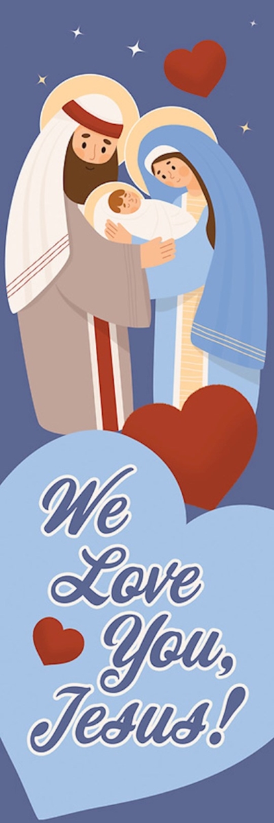 Picture of Warner Press 361437 We Love You Jesus & Kids Bookmark - Isaiah 9-6 NIV - Pack of 25