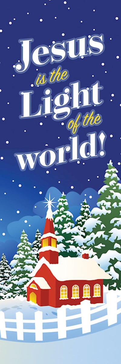 Picture of Warner Press 361438 Jesus Is The Light of The World & Kids Bookmark - John 1-9 12 NIV