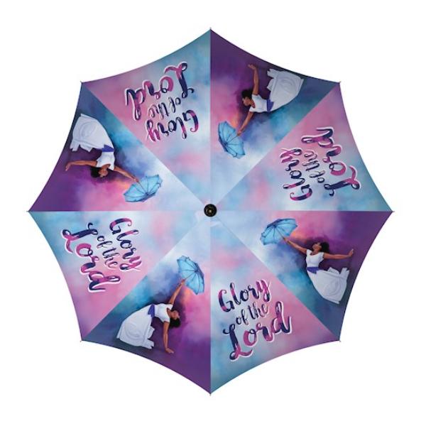 Picture of African American Expressions 36452X Glory of The Lord Umbrella - 38 in.