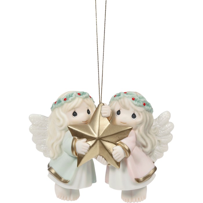 368816 An Angelic Touch Ornament - 3.25 in.