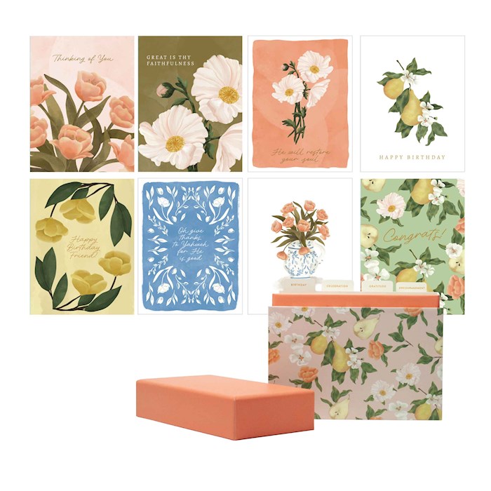 Three Sixteen Publishing 371686 Bountiful Blessings Assorted Card Set - Set of 20