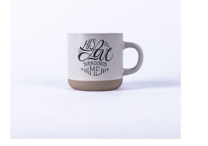 Picture of Swanson Christian Supply 302395 His Love Surrounds Me Mug - 11 oz