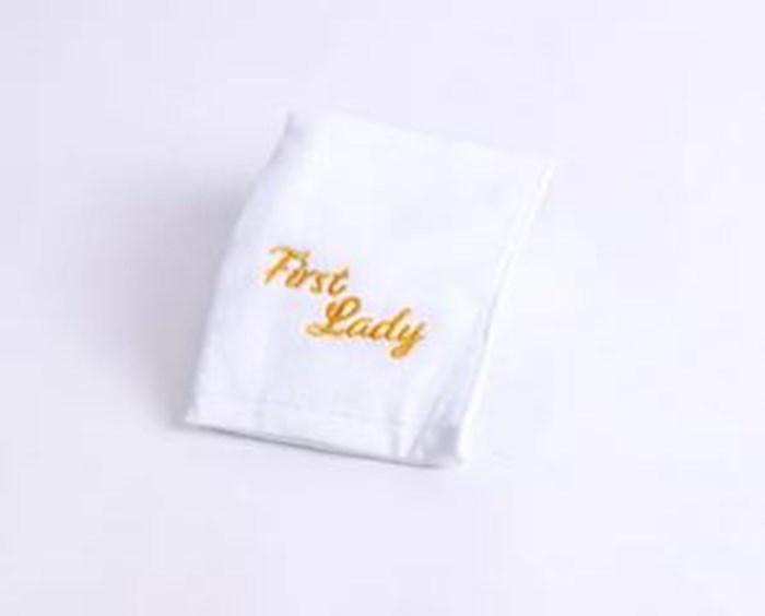 302410 Pastor First Lady Towel, White