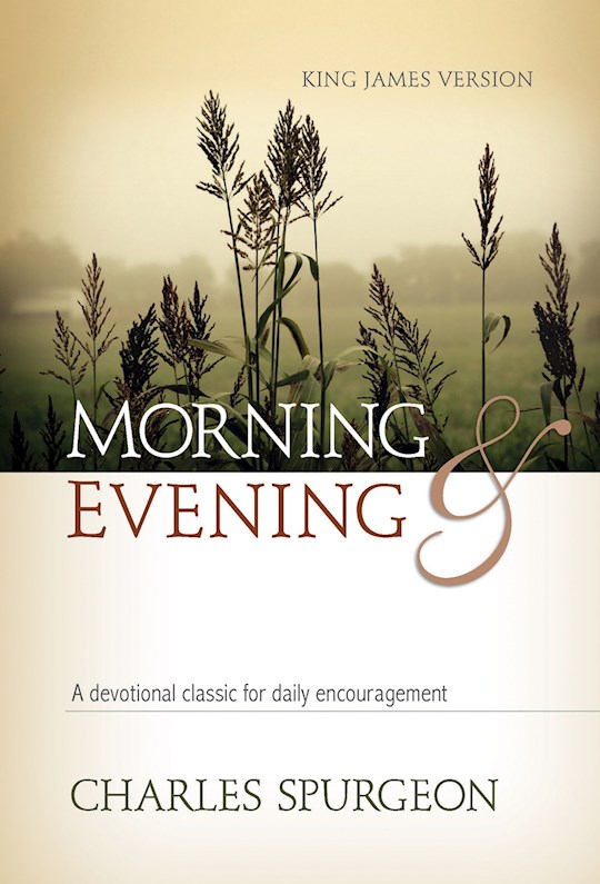 108604 Morning & Evening KJV Hardcover Book