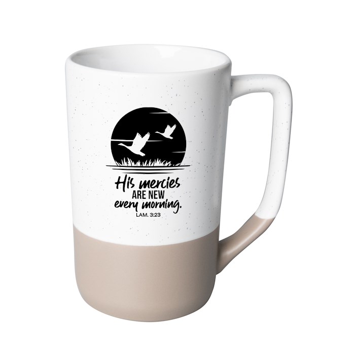 Picture of Dexsa 394190 Pebble His Mercies Designer Mugs - Lamentations 3-23