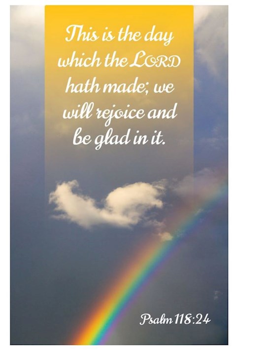 36320X Bulletin - Glad & This Is The Day Which The Lord Hath Made - Pack of 100