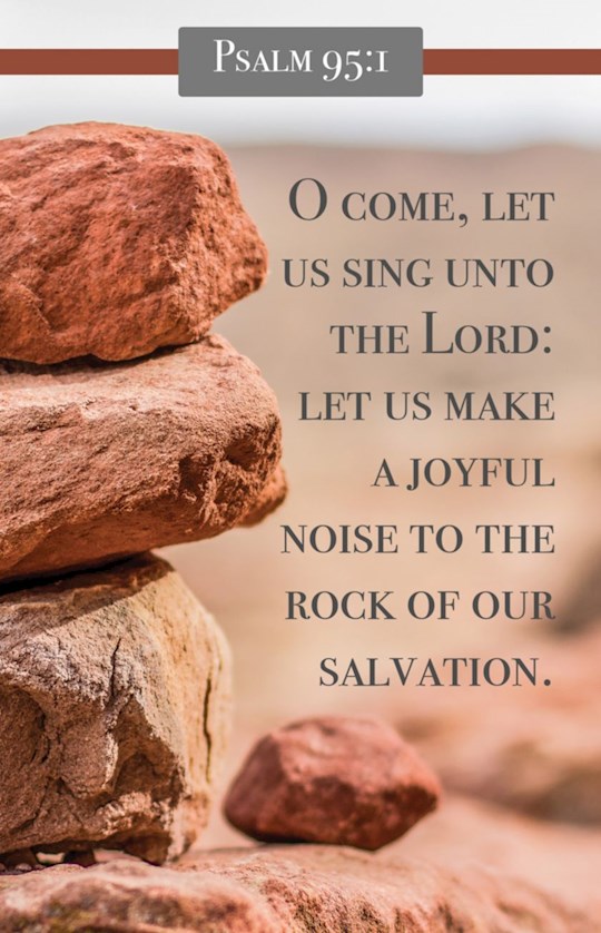 36326X Bulletin - O Come & Let Us Sing Unto The Lord - Pack of 100