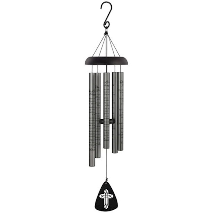 397506 Wind Chime - Charcoal Sonnet - The Lords Prayer - 30 in.