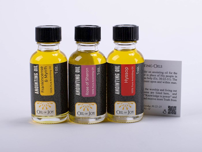 397527 Anointing Oil - Assorted - 1 oz - Pack of 3