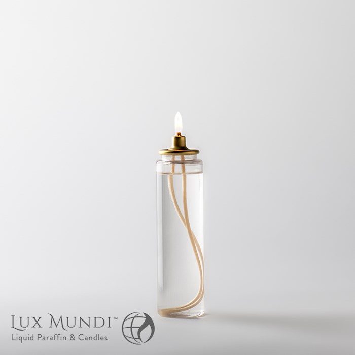 Picture of Cathedral Candle 381337 Lux Mundi Disposable Containers 25 Hour, Clear - Pack of 36
