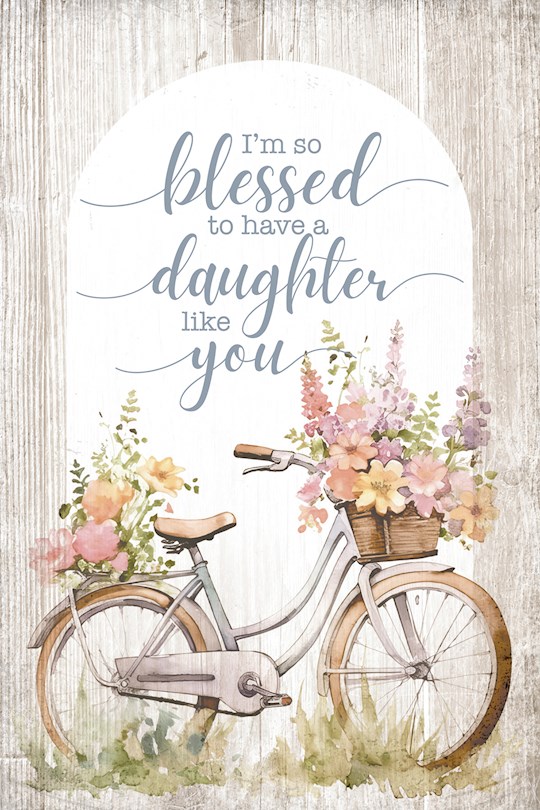 399283 Wall Plaque - Mini Blessings - Im So Blessed Daughter - 4 x 6 in.