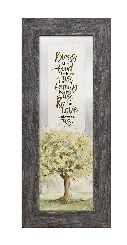 407603 Plaque - Metalscapes - In His Presence - 6 x 14 in.