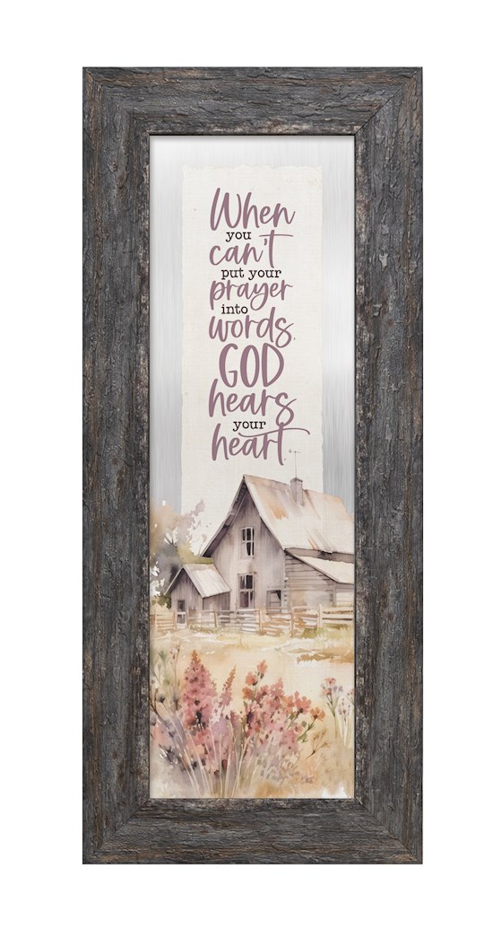 407606 Plaque - Metalscapes - When You Cant - 6 x 14 in.