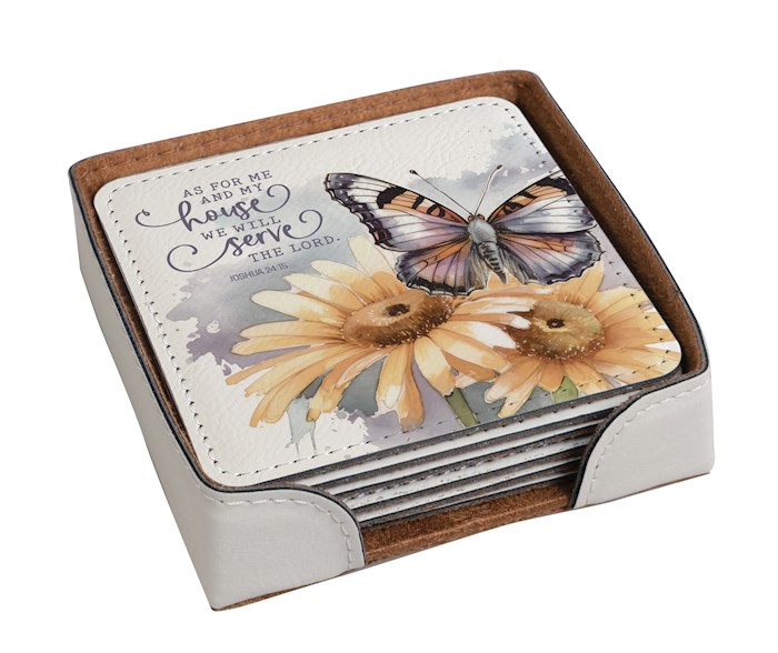 40761X As For Me Joshua 24-15 Coaster Set - Pack of 6