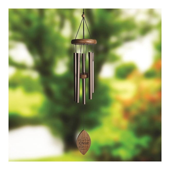 378803 I Can Do Wind Chime, Brown & Black - - 26 in.
