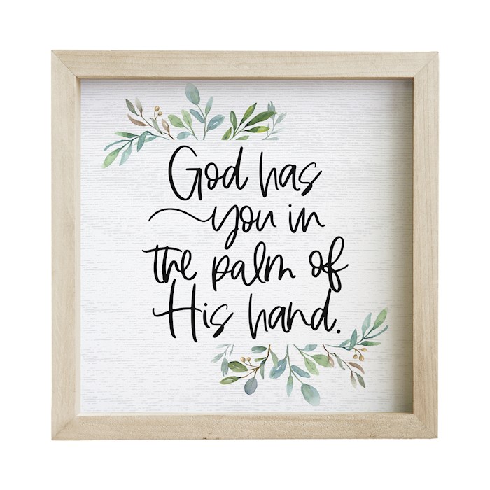 359473 Rustic Frame - God Had You - 10 x 10 in.
