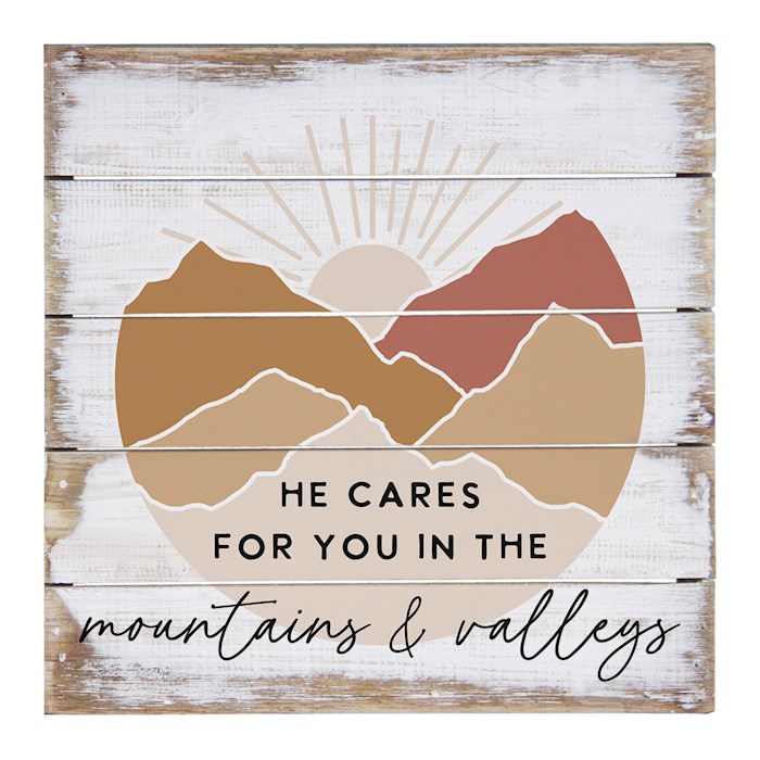 359521 Petite Pallet - Mountains & Valleys - 8 x 8 in.
