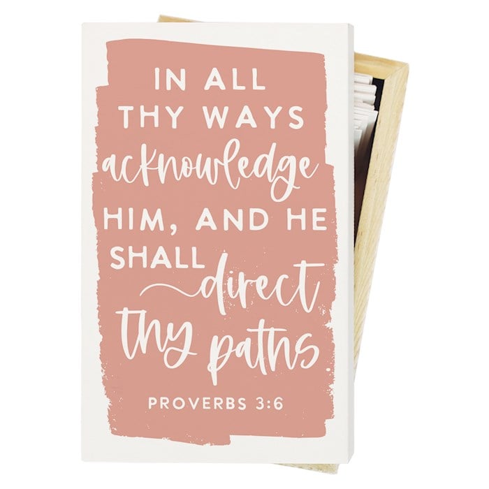 359537 Prayer Box - Direct Thy Paths - 3 x 5 in.