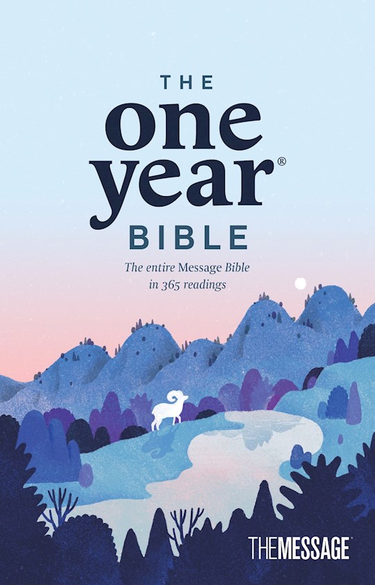 359942 The Message The One Year Bible - Softcover