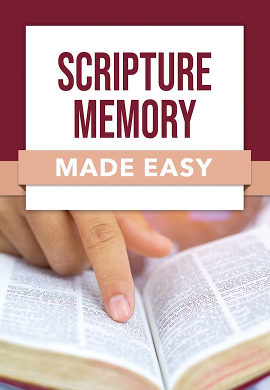 359929 Scripture Memory Made Easy Book