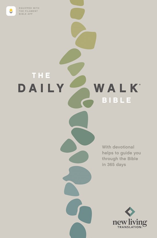 359936 NLT The Daily Walk Filament Enabled Softcover Bible